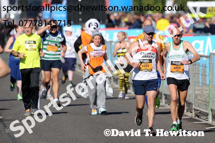 2014 BUPA Great North Run. Photo: David T. Hewitson/Sports for All Pics